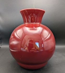 Céramique - Vase Paul Millet Sèvres rouge