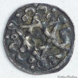 Ypres (XIIIème siècle). Maille muette ou petit denier anonyme