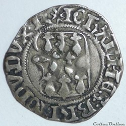 Jean V (1399-1442). Blanc
