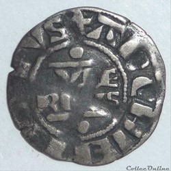 Guillaume 1er (1176-1202). Denier