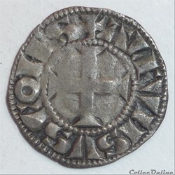 Alphonse de France (1241-1271). Denier