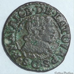 Frédéric-Maurice de la Tour (1623-1652). Double tournois