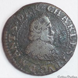 Charles 1er de Gonzague (1601-1637). Double tournois