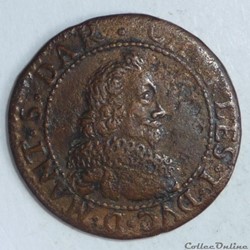 Charles 1er de Gonzague (1601-1637). Double tournois