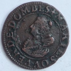 Marie de Montpensier (1608-1627). Double tournois