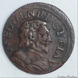 Frédéric-Henri de Nassau (1625-1647). Double tournois