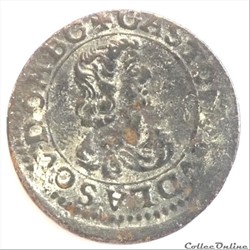 Gaston d'Orléans (1627-1650). Double tournois