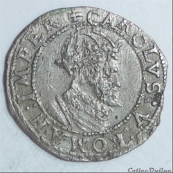 Charles Quint, monnayage posthume (1559-1675). Carolus 5ème type