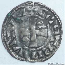 Thibaut V le Bon (1152-1191) Louis (1191-1205). Denier