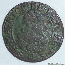 Frédéric-Maurice de la Tour (1623-1652). Double tournois