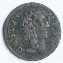 Gaston d'Orléans (1627-1650). Denier tournois