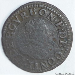 François de Bourbon-Conti (1605-1614). Double tournois