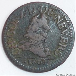 Charles 1er de Gonzague (1601-1637). Double tournois