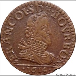François de Bourbon-Conti (1605-1614). Liard