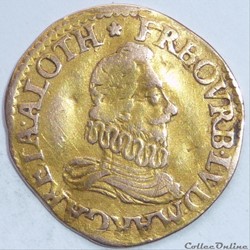 François de Bourbon et Louise-Marguerite (1605-1614). Florin