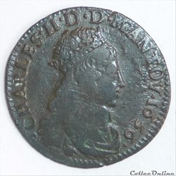 Charles II de Gonzague (1637-1665). Liard