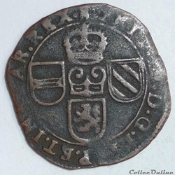 Philippe IV (1621-1665) . Liard