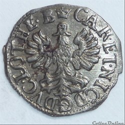 Charles IV et Nicole (1624-1625). Demi-gros