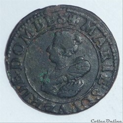 Marie de Montpensier (1608-1627). Double tournois