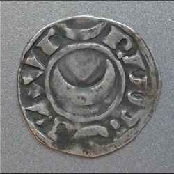 Geoffroy V (1215-1235). Denier