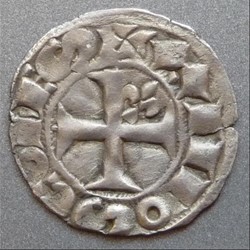 Alphonse de Poitiers (1249-1271). Denier
