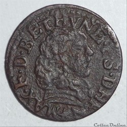 Maximilien III de Béthune (1641-1661). Double tournois
