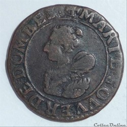 Marie de Montpensier (1608-1627). Double tournois