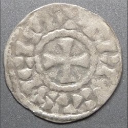 Crépy et Troyes. Anonyme (XIème siècle). Denier