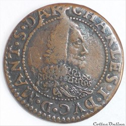 Charles 1er de Gonzague (1601-1637). Double tournois