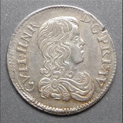 Guillaume-Henri de Nassau (1650-1702). Douzième d'écu