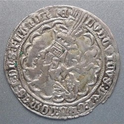 Louis II de Male (1346-1384) - Double gros dit botdrager