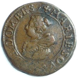 Marie de Montpensier (1608-1627). Double tournois