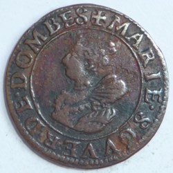 Marie de Montpensier (1608-1627). Double tournois