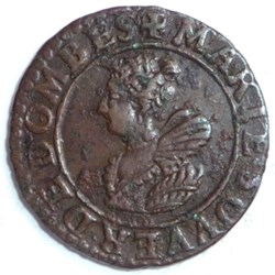 Marie de Montpensier (1608-1627). Double tournois