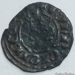 Charles 1er d' Anjou (1246-1285). Obole coronat