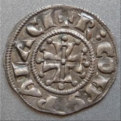 Raymond V et Raymond VI (1148-1222). Denier
