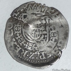 Philippe II (1581-1587). Quarantième d'écu