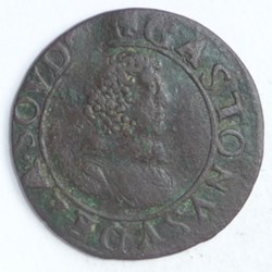 Gaston d'Orléans (1627-1650). Double tournois