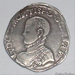 Louis II de Montpensier (1560-1582). Teston
