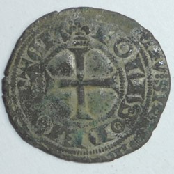 Charles de Blois (1341 - 1364). Gros blanc au châtel
