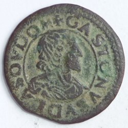 Gaston d'Orléans (1627-1650). Double tournois