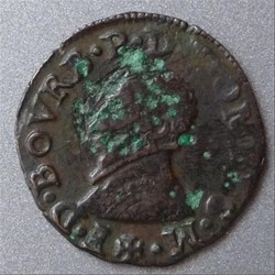 François II de Montpensier (1582-1592). Double tournois