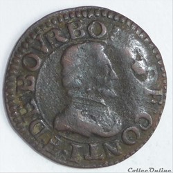 François de Bourbon-Conti (1605-1614). Double tournois
