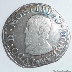 Louis II de Montpensier (1560-1582). Teston