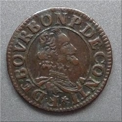 François de Bourbon-Conti (1605-1614). Double tournois