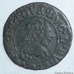 Frédéric-Maurice de la Tour (1623-1652). Double de Sedan