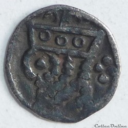 Gand (XIIIème siècle). Maille muette ou petit denier anonyme