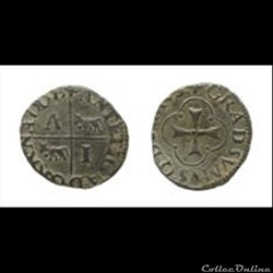 Antoine de Bourbon et Jeanne d'Albret (1555-1562): Liard ou Vaquette