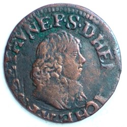 Maximilien III de Béthune (1641-1661). Double tournois