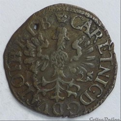Charles IV et Nicole (1624-1625). Demi-gros